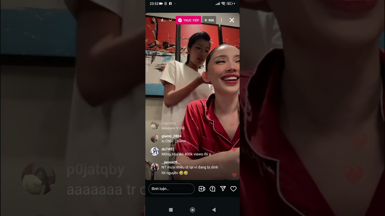[31/12/2024] phiên live của Đồng Ánh Quỳnh đón Năm Mới và coi pháo bông cùng Nguyễn Khoa Tóc Tiên