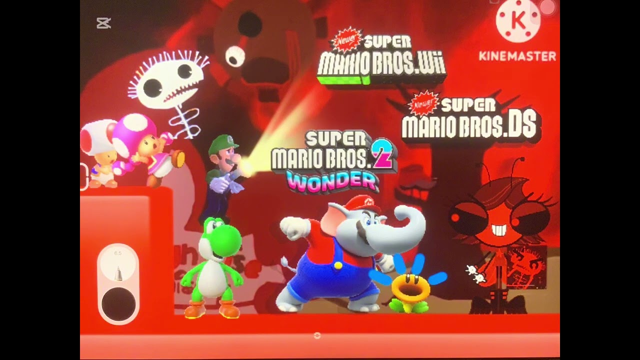 Super Mario Bros. Wonder 2: Creepy Pumpkin Boneyard Music (Remake)