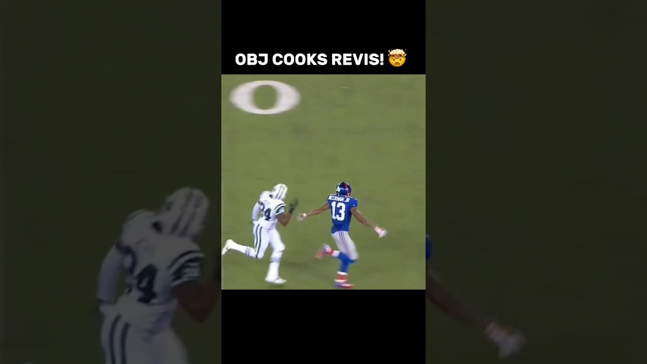 Kiedy Darrelle Revis MET Odell Beckham Jr! 🍿 #nfl #odellbeckhamjr #obj #darrellerevis #nflfootball