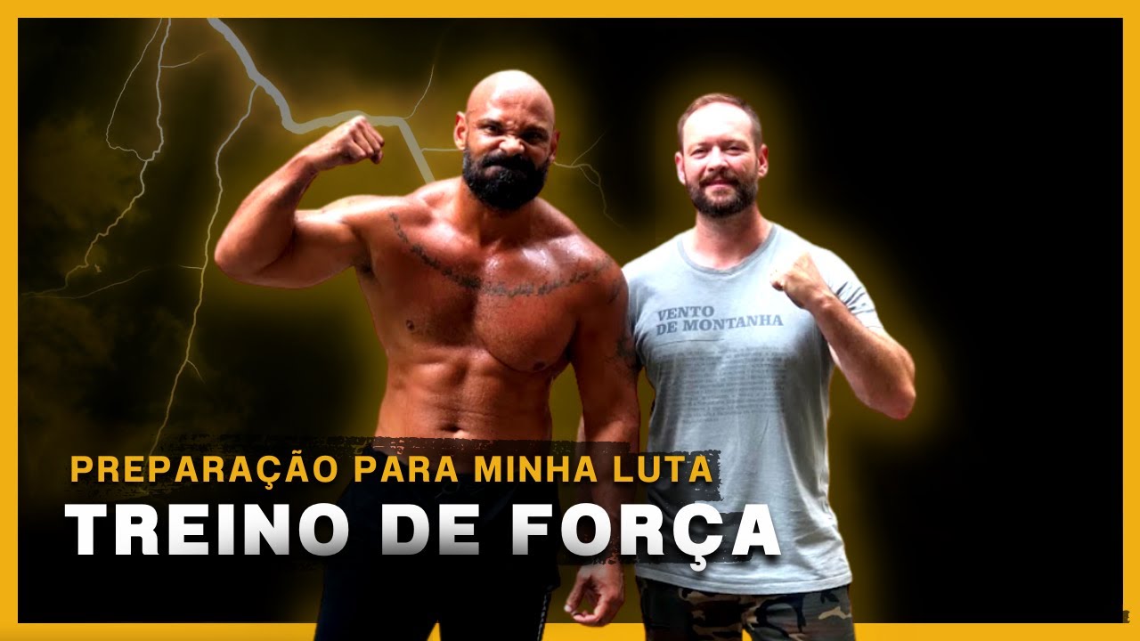TREINO EM CASA - FORÇA | PREPARAÇÃO PARA LUTA