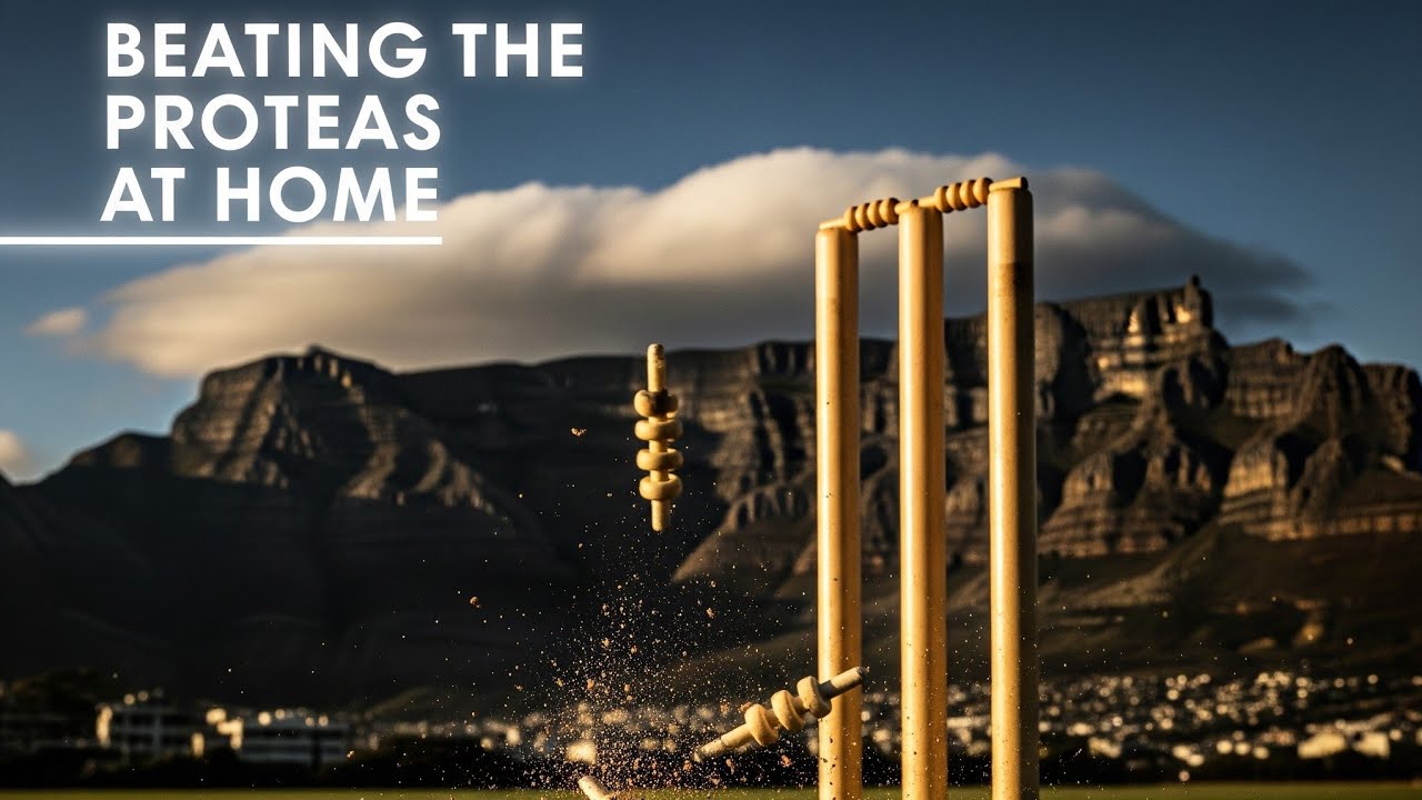Test Cricket: Who beats South Africa at Home - Win % Bar Chart Race