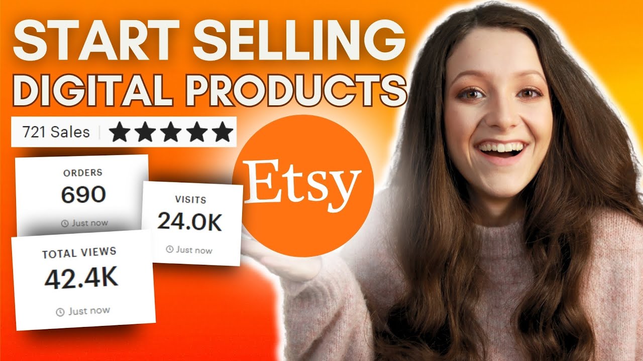 How To Start Selling Digital Products On Etsy As a Complete Beginner (Find Products That Sell)
