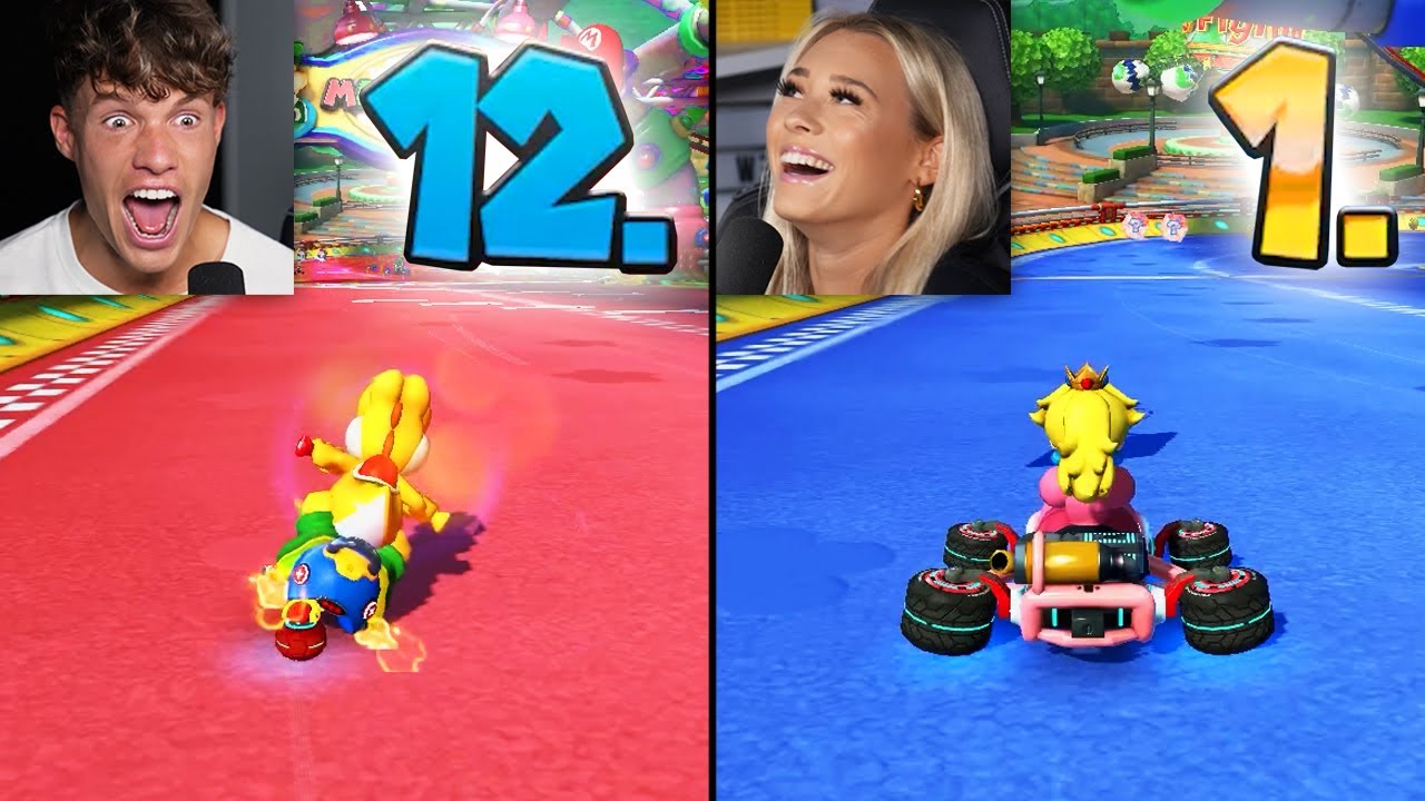 Payton & Luca spielen MARIO KART