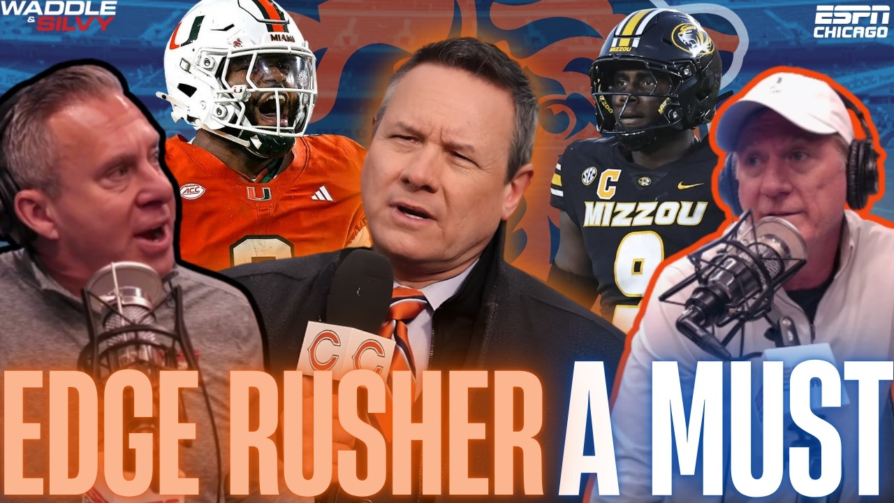 Jeff Joniak: Bears NEED to HIT on an Edge Rusher!