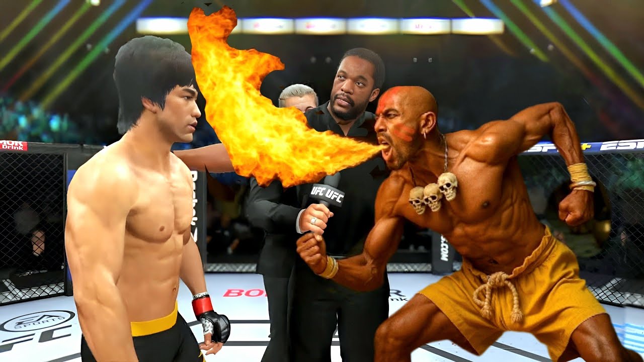 PS5 | Bruce Lee vs. Big Titan Gonchar  (EA Sports UFC 4)