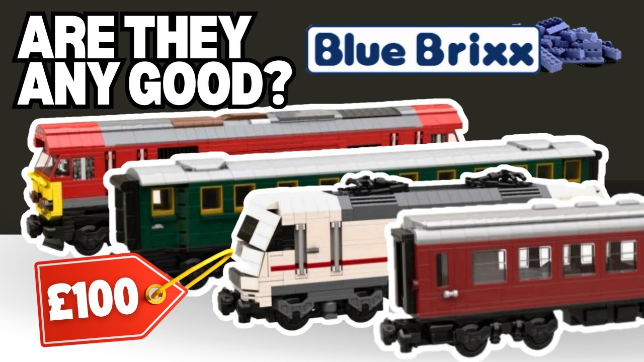 Best Custom Train Alternatives For Your Lego City?! @BlueBrixxGroup