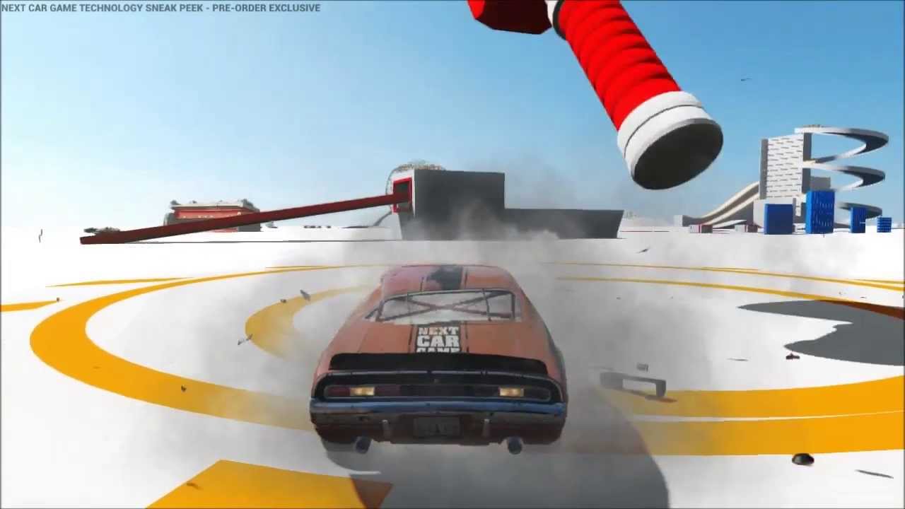Testing out Next Car Game Technology Sneak Peek