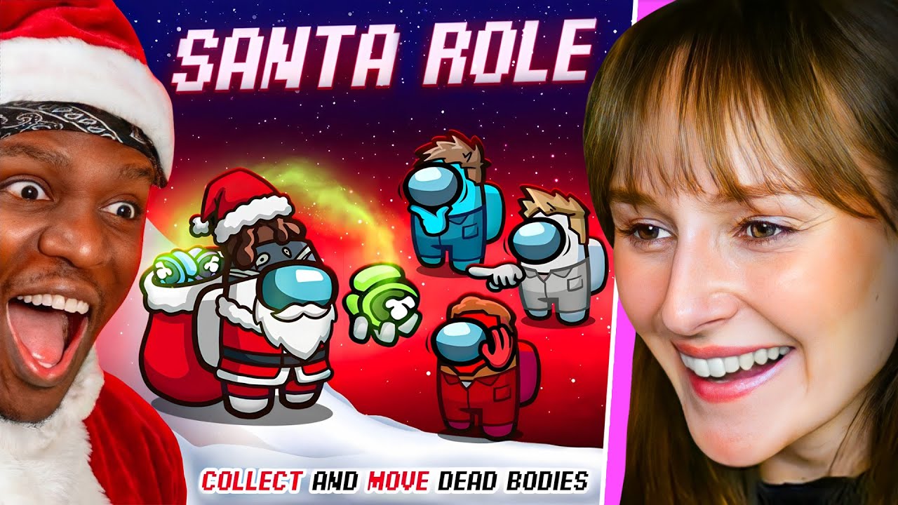 Freya Reacts to SIDEMEN AMONG US CHRISTMAS SPECIAL: SANTA ROLE