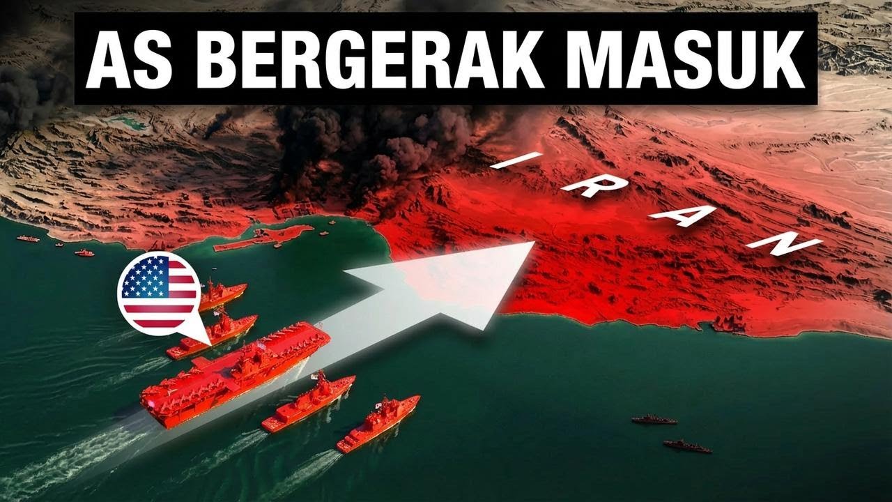 AS Kirim Kekuatan Besar ke Selat Hormuz, Mimpi Buruk Terbesar Iran!