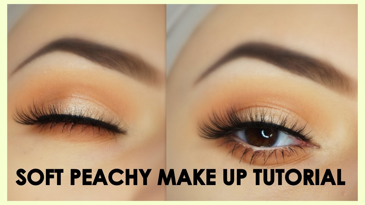 Easy Soft Peachy Eye Makeup Tutorial | Morphe 35F Palette
