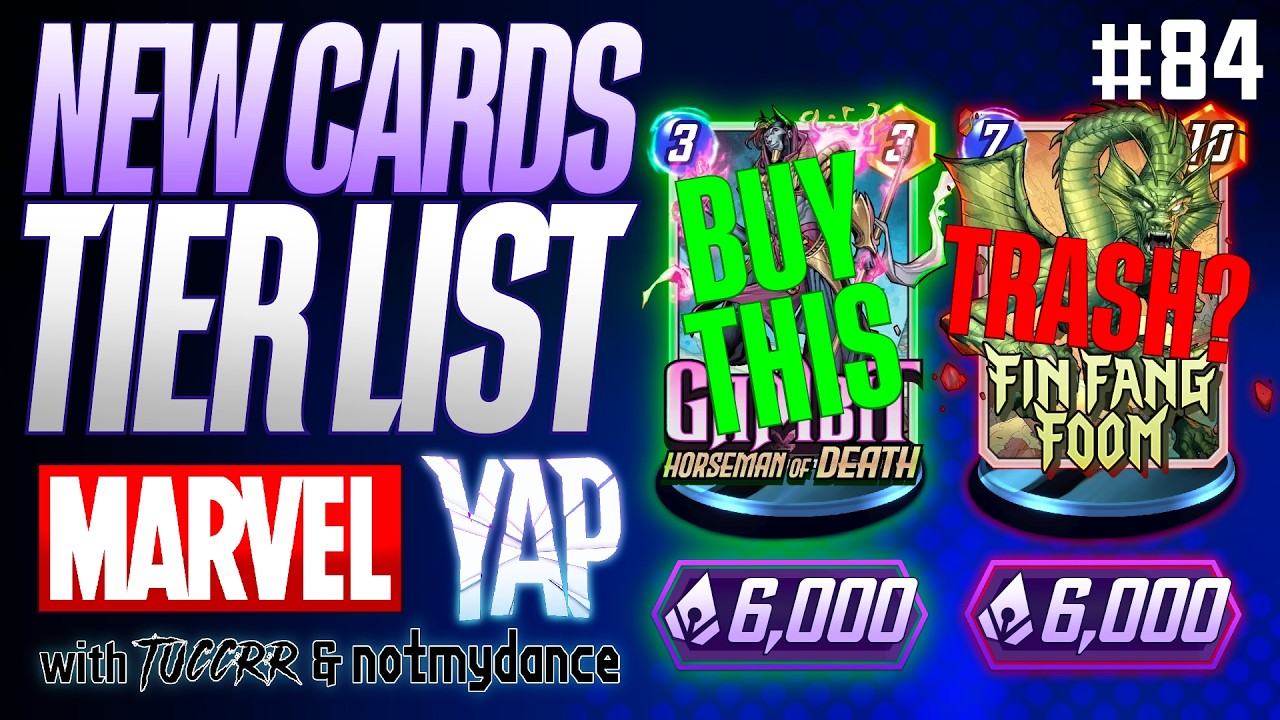 Tier List of New Series 4 & 5 to Buy | Marvel YAP #84