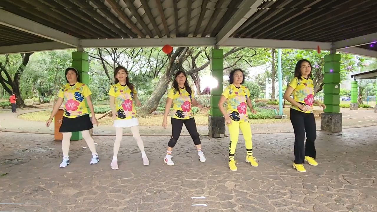 Line Dance  --- Cotton Fields  : seruh seruhan ber line dance ria bersama teman - teman ❤️💃🏻💃🏻💃🏻💃🏻