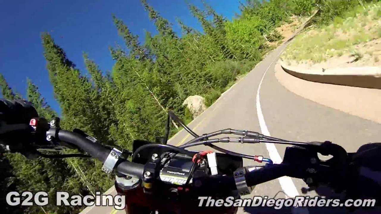 Aprilia SXV 550 Pikes Peak International Hill Climb Race