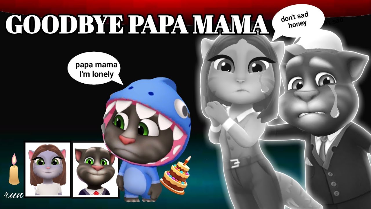 My Talking Tom Friends - AMONG US - Goodbye Papa Mama Tom