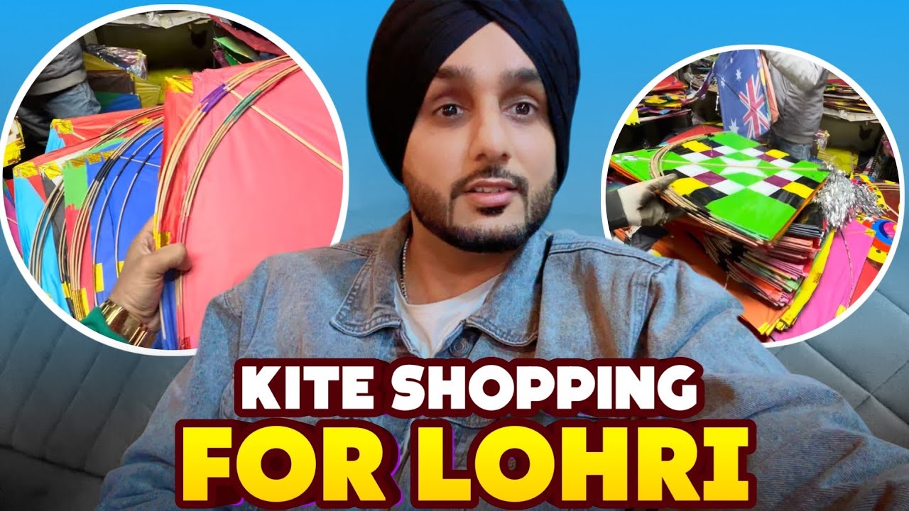 174 ☆  AAJ KITI LOHRI DI SHOPPING 🤩 🪁 