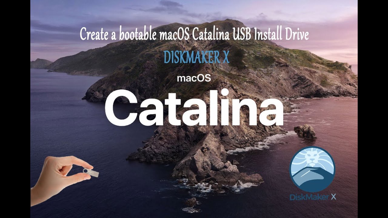 How To Create a bootable macOS Catalina USB Install Drive ( Using DiskMaker X )