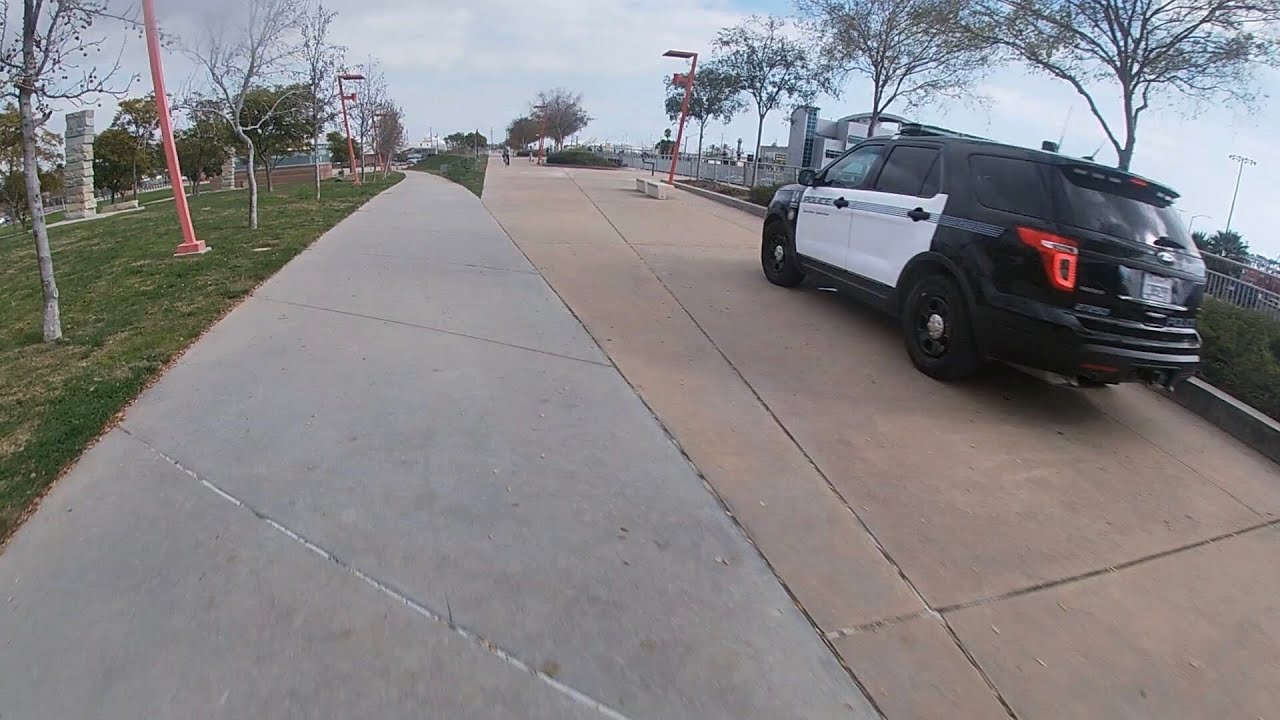 Minibike Police Chase (Almost Caught)