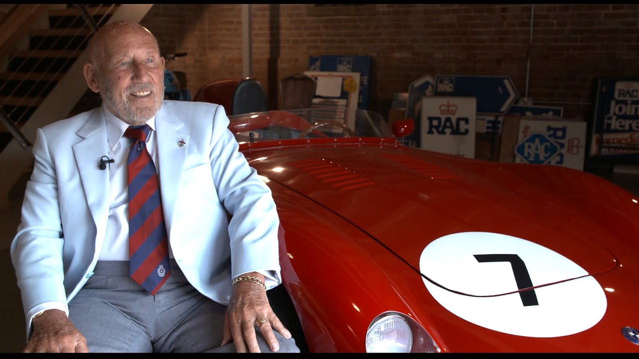 Sir Stirling Moss Opens New Royal Automobile Club Restaurant