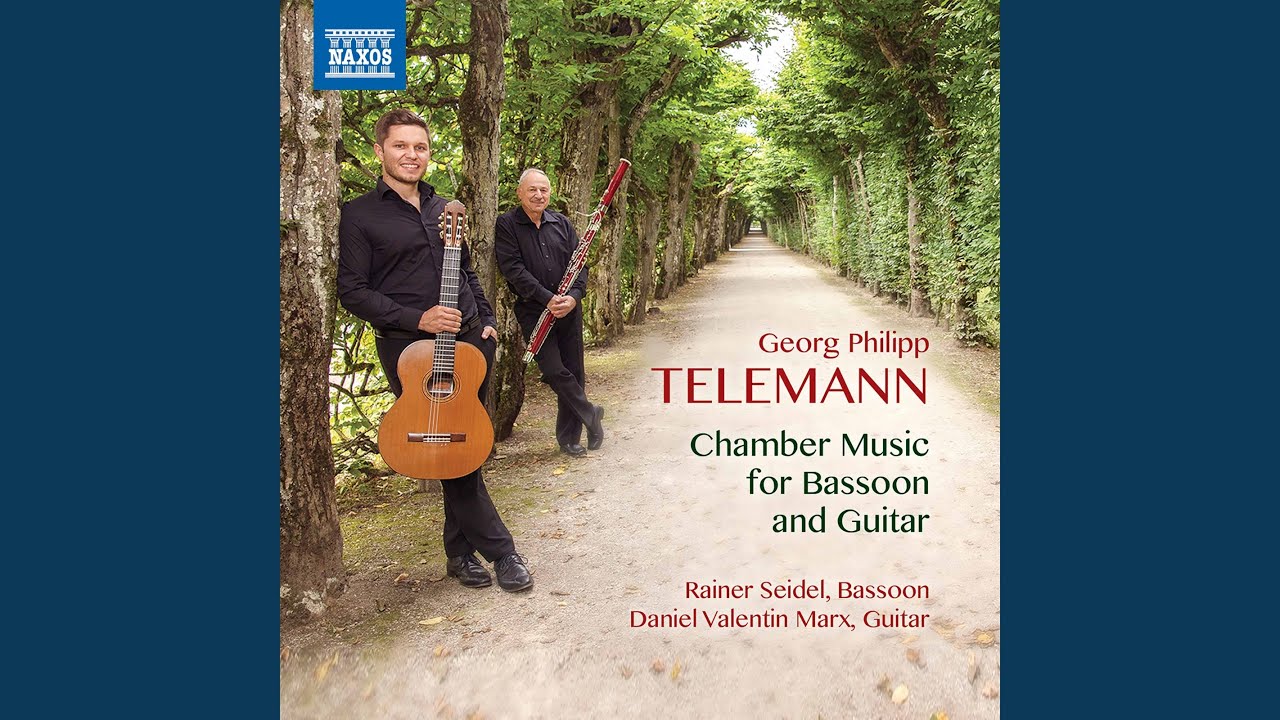 Bassoon Sonata in F Minor, TWV 41:f1 (Arr. D.V. Marx for Bassoon & Guitar) : I. Triste