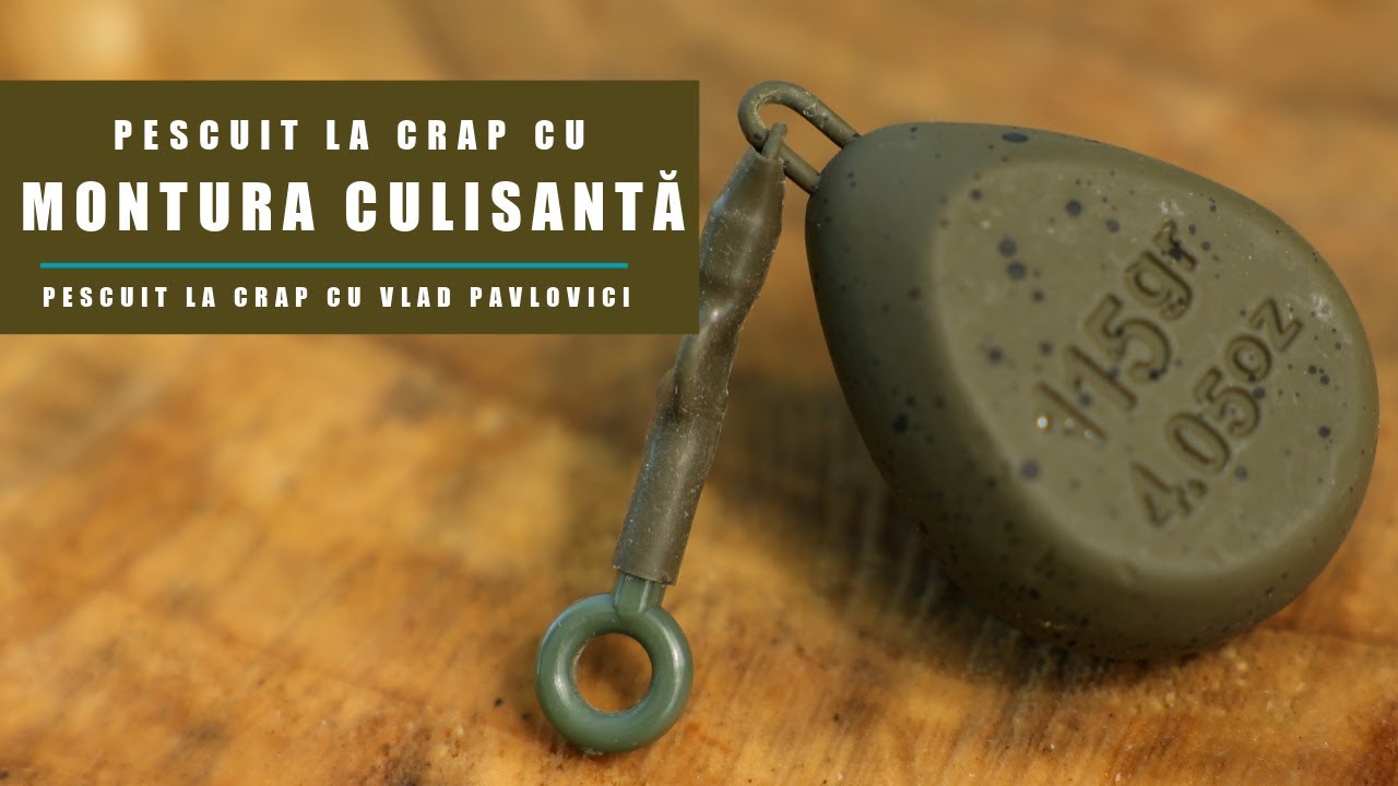 Pescuit la crap cu montura culisantă - analiza unei monturi