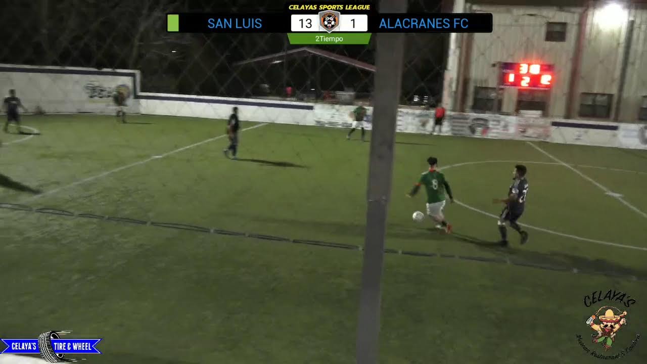 ALACRANES FC VS SAN LUIS 7VS7 CELAYAS SPORTS LEAGUE