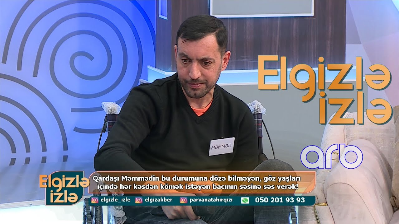 Eldəniz Zeynalovun əlil arabasına məhkum olan oğlunun yardıma ehtiyacı var - Elgizlə İzlə