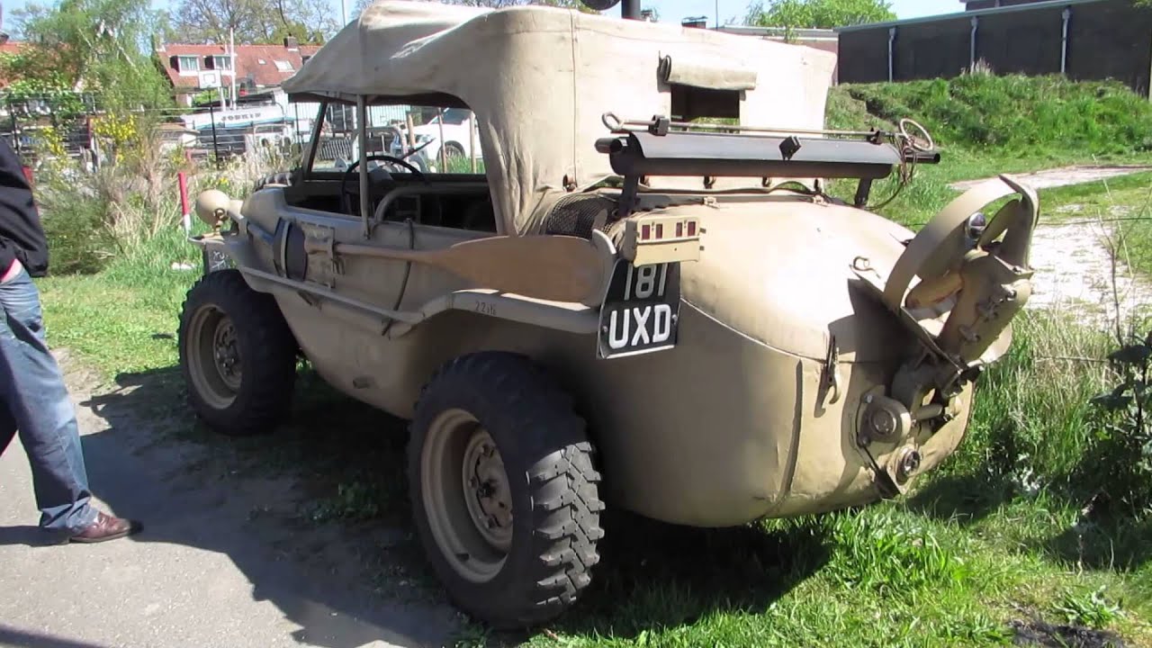 VW Type 166 Schwimmwagen (amphibious car) @ amersfoort 2014