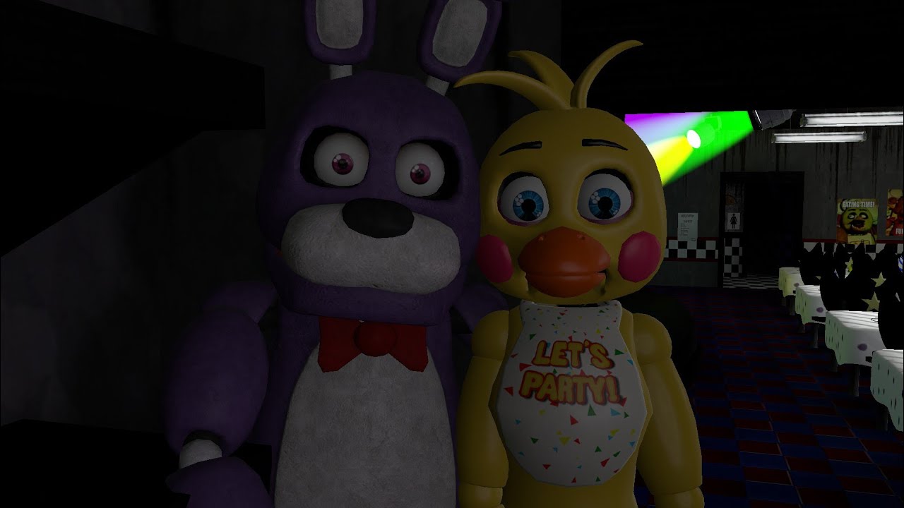 Bonnie x Toy Chica Just a Faded dream