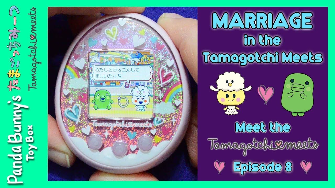 Marriage in the Tamagotchi Meets! Meet the Tamagotchi Meets: Episode 8 | PandaBunny