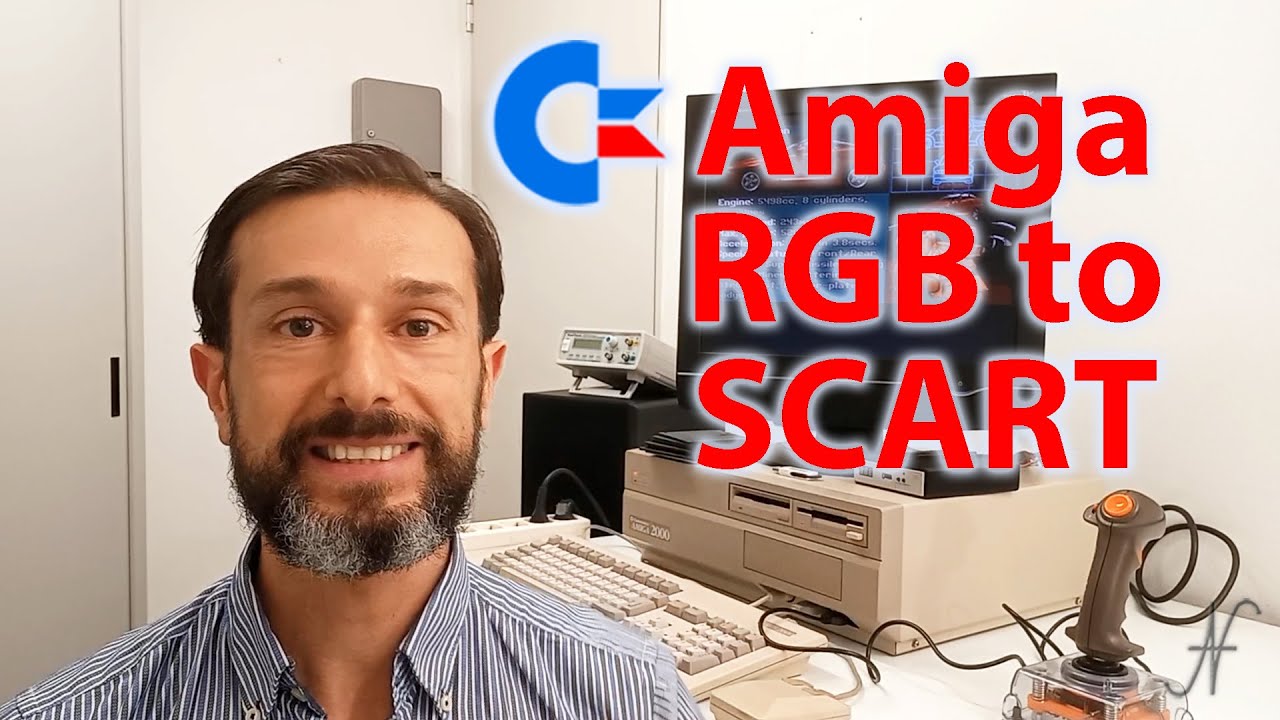 Adattatore Video RGB - SCART per Commodore Amiga | Guida, Montaggio e Test
