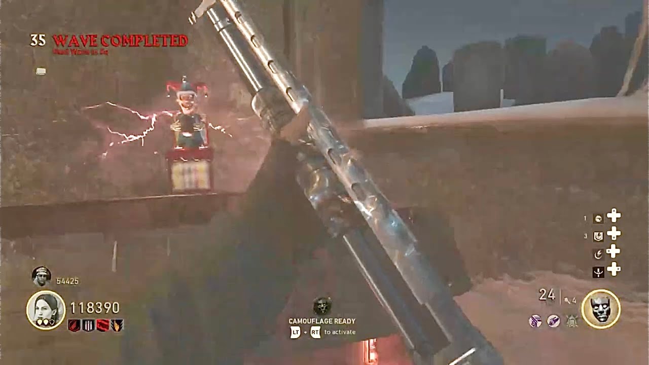 Call of Duty: WW2 Zombies Hardcore Easter Egg Full Gameplay (The Final Reich)