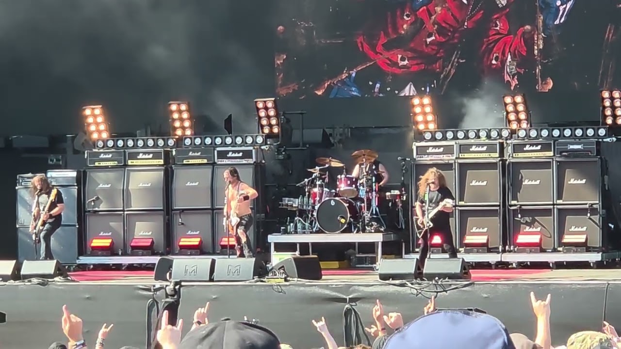 Airbourne  Breaking out of Hell Eddfest Knebworth 11/7/26
