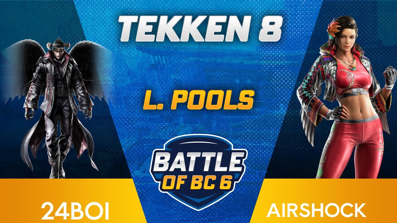 24Boi (Devil Jin) vs Airshock (Azucena) - Tekken 8 Losers Top 16 - Battle of BC 6