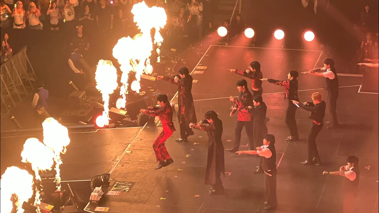 Fireworks, Blind, Opening Ments, Man On Fire - ATEEZ 2025 WORLD TOUR [IN YOUR FANTASY] SAP Center CA