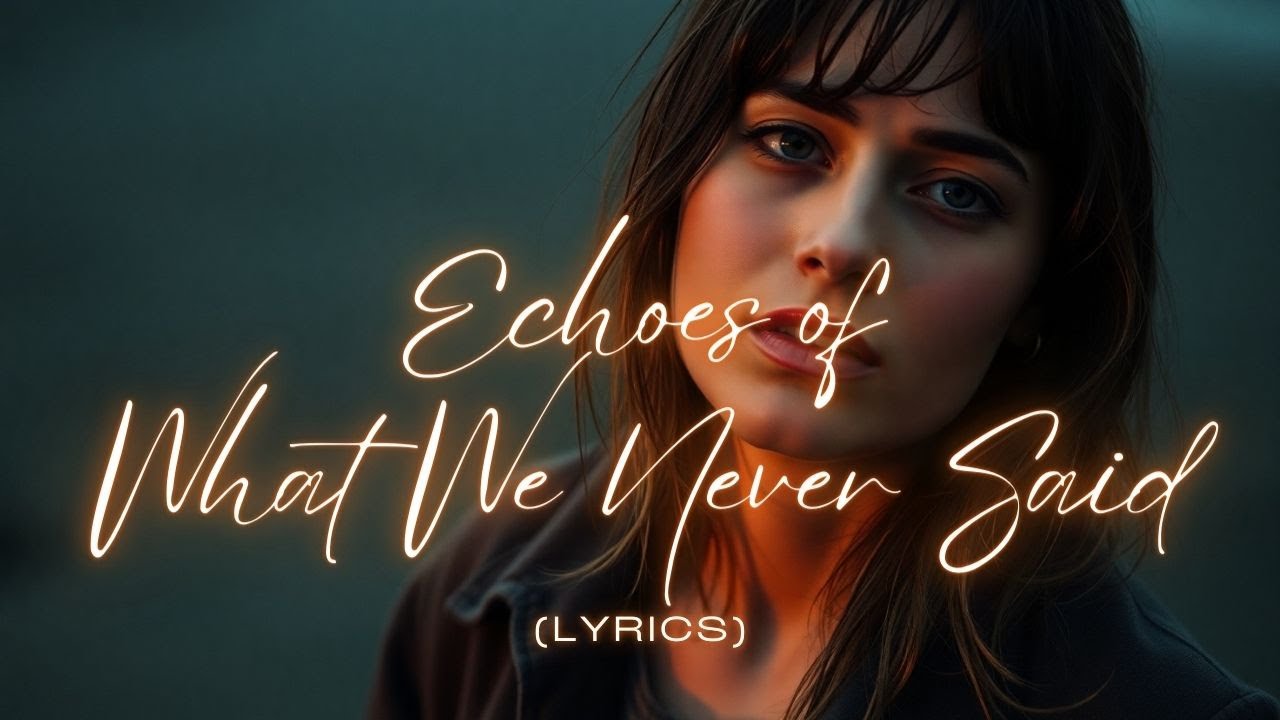 Echoes of What We Never Said – A Heartbreaking Pop-Rock Ballad of Closure & Letting Go