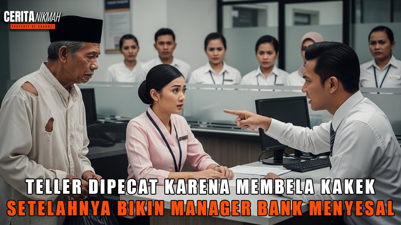 Teller Bank Dipecat Karena Bela Kakek Lusuh? 24 Jam Kemudian, CEO Datang & Ucapkan 2 Kata Ini!