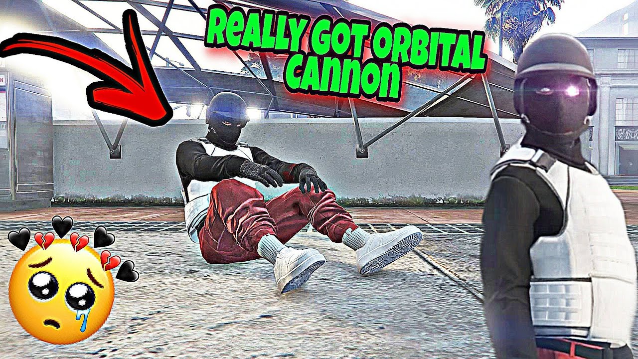 When you get orbital Cannon for a $9,000 bounty😅 on (GTA 5 online)