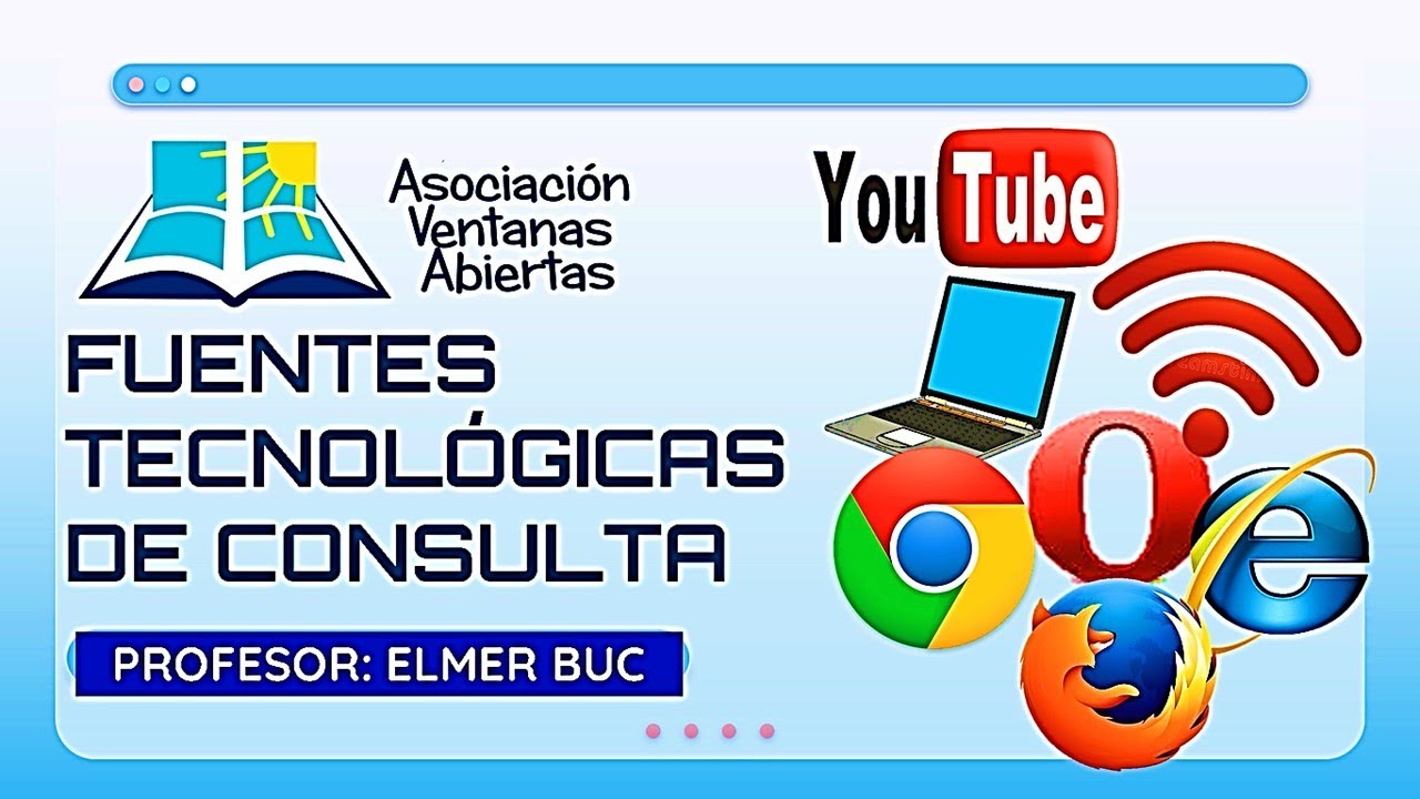 Fuentes Tecnológicas de Consulta. Sexto Primaria