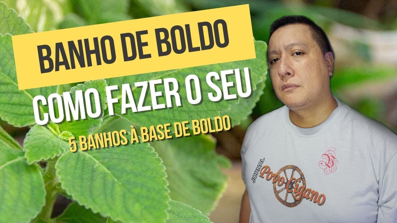 Como fazer o seu Banho de Boldo. 5 banhos à base de Boldo