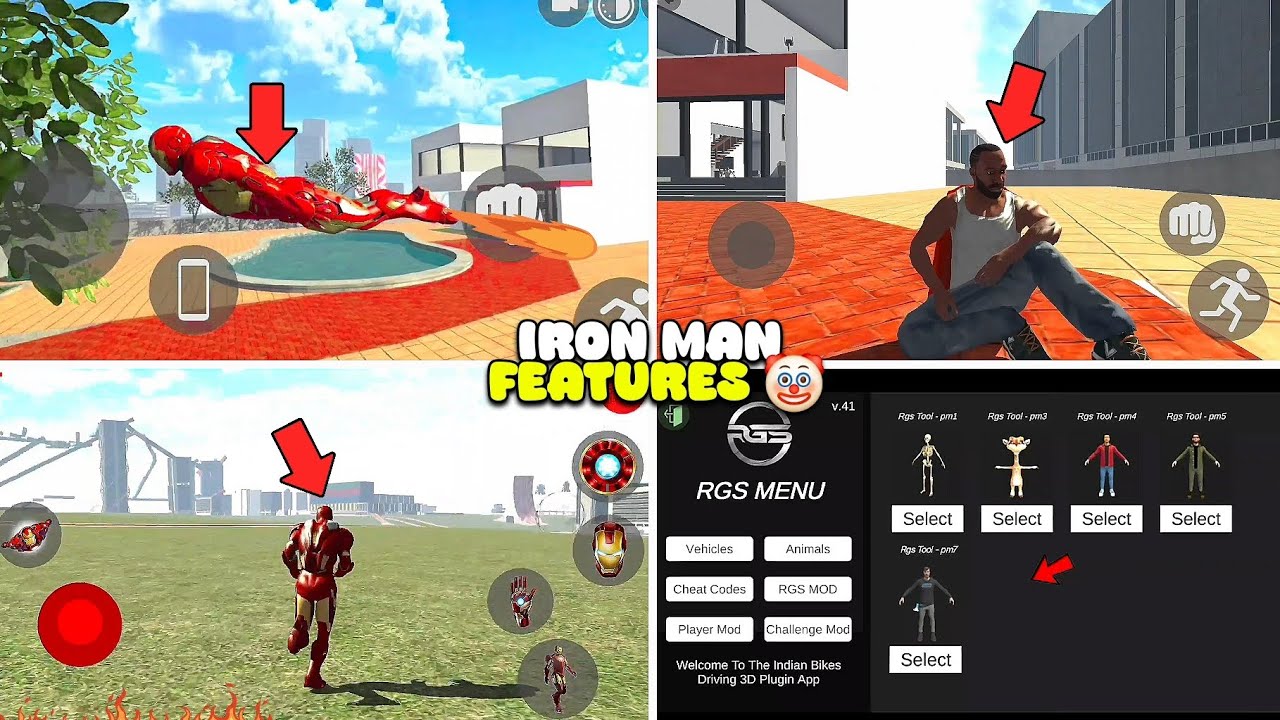 Iron Man Secret Feature+Trick | Useing My Subscribers Cheat Code | Indian Bikes Driving 3d Update