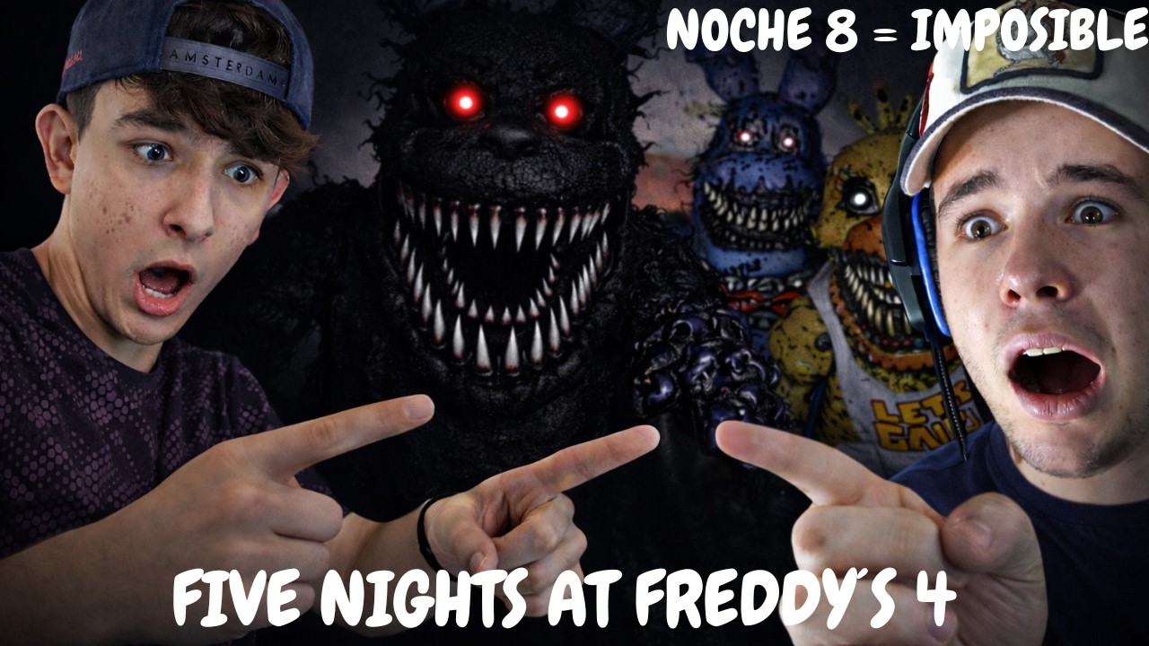 VOLVEMOS AL PRIME en FNAF 4 🔥- NOCHES IMPOSIBLES 😱😅