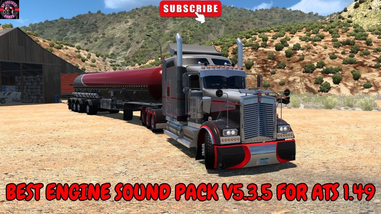 BEST ENGINE SOUND PACK V5.3.5 FOR ATS 1.49 - ATS MOD