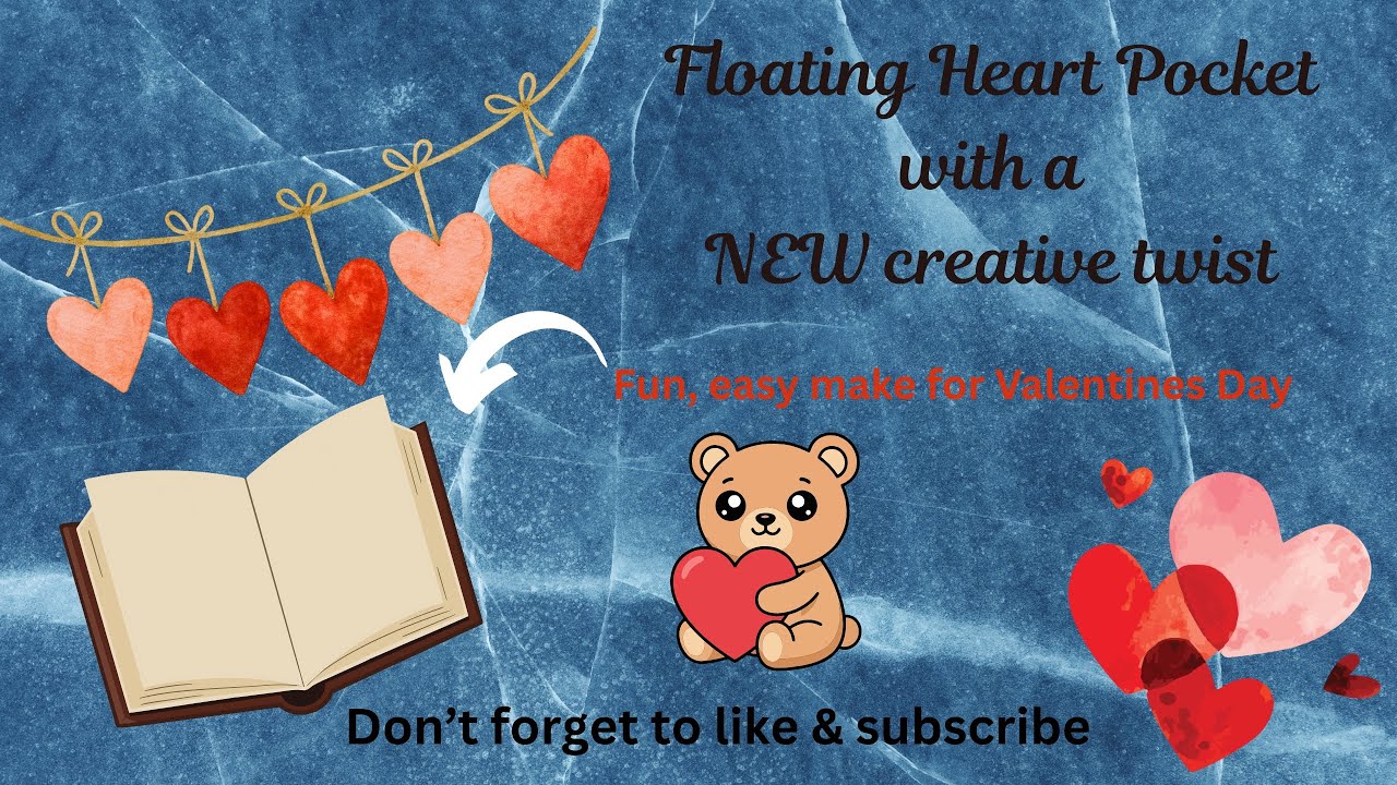 Floating Valentine Pocket w/template