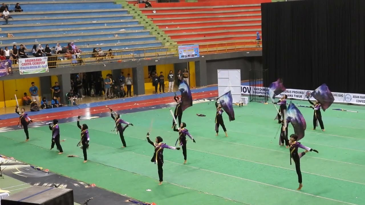 SMP MUALLIMIN WONODADI - COLOR GUARD CONTEST (H3 KEDIRI MARCHING COMPETITION 8,MINGGU 3-3-2024)