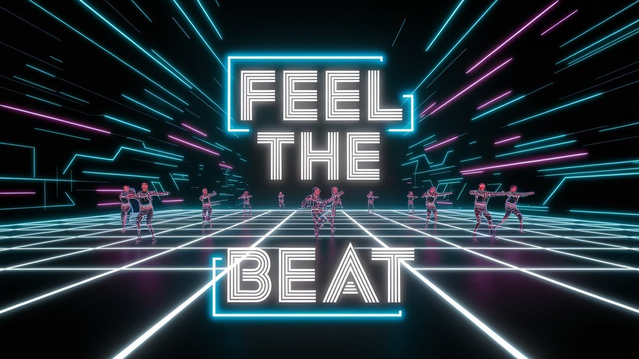 Racing Through the Neon Shadows - AI Music Video