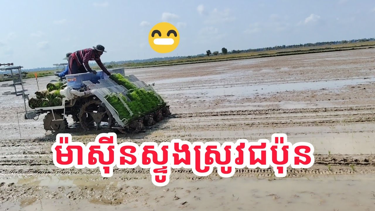 ម៉ាស៊ីន​ស្ទូង​ស្រូវ​ជប៉ុន​