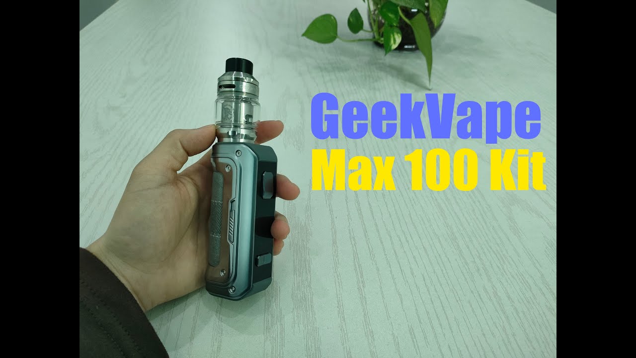 Unboxing of GeekVape Max100 21700 Kit | Sourcemore