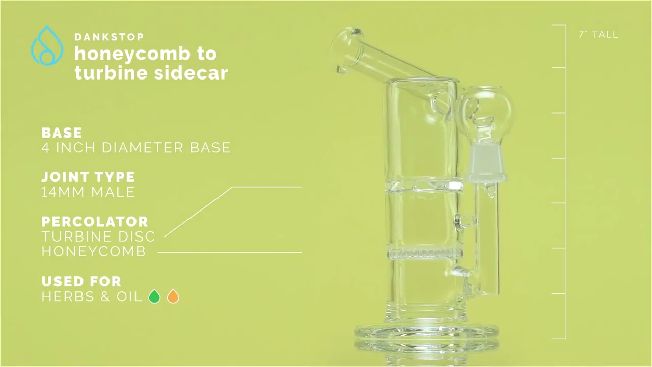 Dankstop - Honeycomb to Turbine Sidecar