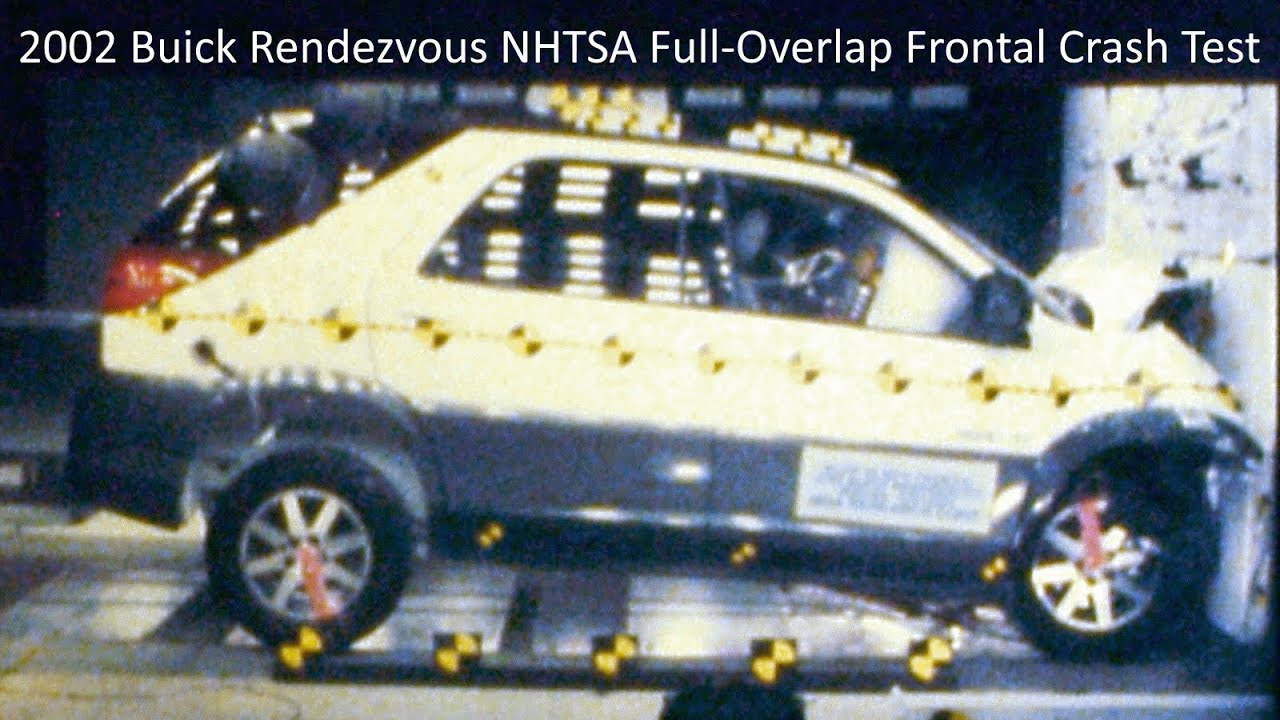 2002-2004 Buick Rendezvous NHTSA Full-Overlap Frontal Crash Test