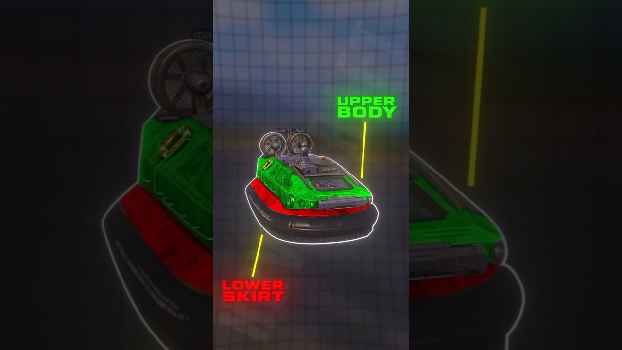 Hovercraft Trick by @MASTER11YT #tipsandtricks #pubgmobile #bgmi #shorts